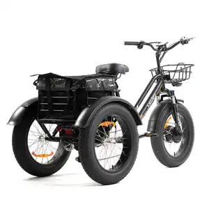 2024 MEIGI il più nuovo triciclo elettrico con 48V 750W bafang cargo triciclo elettrico rifornimento di fabbrica triciclo elettrico prezzo