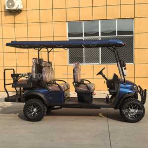 รถกอล์ฟไฟฟ้าประสิทธิภาพสูง 4 ที่นั่ง แบตเตอรี่ลิเธียม 48V มอเตอร์ 4kW ระยะทาง 50-70 กม. สำหรับสนามกอล์ฟ - Product Image 5