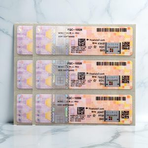 Новейший розовый Win11 Pro OEM ключ наклейка онлайн Активация пожизненная Лицензия Win 11 Pro COA наклейка Pro наклейка этикетка Быстрая доставка - Product Image 2