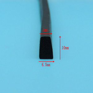 Epdm Adhesive Strip 5.5x9mm Sealing <b>Rubber</b> For Automotive Use - Product Image 3