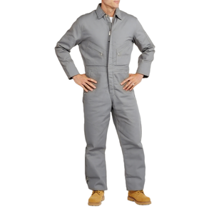 गर्म बिक्री कैनवास रजाई बना हुआ सर्दियों सूट Mens अछूता Coverall - Product Image 4