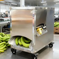 Automatische hoogproductieve groene banaan- en plantain-schilmachine voor fruitverwerking