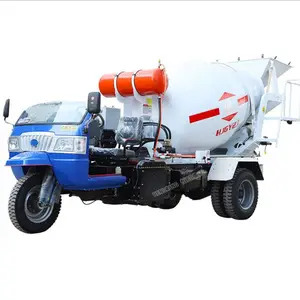 Hengwang-mini camiones mezcladores de hormigón, camión mezclador de hormigón de carga automática, precio de china