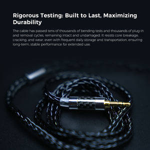 Câble de mise à niveau GK L200-8, noyau à huit brins plaqué argent, qualité sonore multidimensionnelle améliorée GK-KUNTEN GK-Streak - Product Image 6