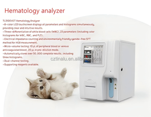 동물 혈액 세포 분석을위한 자동 애완 동물 혈액 분석기 수의학 진단 장비 - Product Image 6