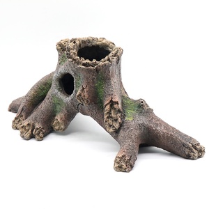 <span class=keywords><strong>Aquarium</strong></span> Landschap Boomstronk Stam Holle Betta Cichliden Grot Rotsen Voor Vissen Verbergen Tank Decoratie Decoraties - Product Image 3