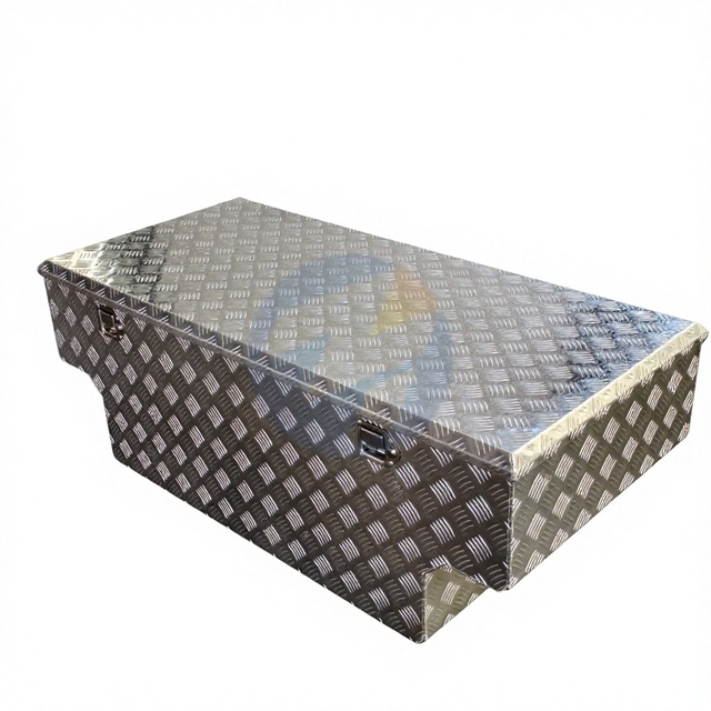 Factory Direct-sale Truck Toolbox with Top-opening Function,Hilux Aluminum Toolbox for Trucks, Campers and Trailers