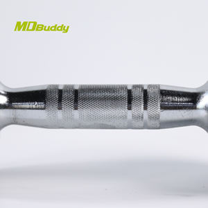 MDBuddy sıcak satış kauçuk dambıl kauçuk kaplı dambıl - Product Image 3