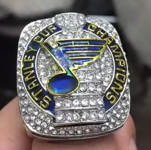 Wholesale custom 2018 2019 St. Louis Blues Stanley Cup Championship Rings