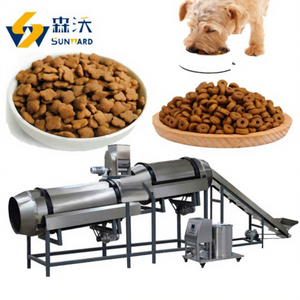 800-1000 kg/saat köpek maması üretim hattı köpek/kedi/balık yem yapma makinesi kuru köpek maması ekipmanları satış için - Product Image 1
