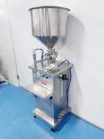 Machine de remplissage de lotion crème cosmétique 2 en 1 liquide de pâte à haute viscosité pour sac de bouteille de pot