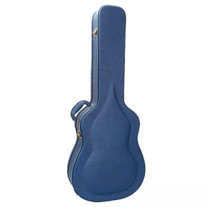 Étui <span class=keywords><strong>rigide</strong></span> pour <span class=keywords><strong>guitare</strong></span> <span class=keywords><strong>classique</strong></span> en cuir PU, couleur bleue, protection pour instrument de musique, étui pour <span class=keywords><strong>guitare</strong></span> en bois, vente directe d'usine - Product Image 3