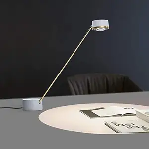 Lâmpada de mesa flexível, lâmpada de mesa com toque para escrita e carregamento usb