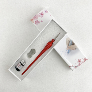 Stylos à bille GemFully Christian Art Gifts, esthétiques, en verre cristal, <span class=keywords><strong>encre</strong></span> premium, coffret cadeau d'anniversaire pour filles, stylos souvenirs - Product Image 1