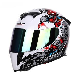 Casque de moto avec double visière, état neuf, matériau ABS, Casco De Moto, Casco Moto - Product Image 2