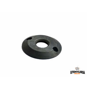 Tuerca de bloqueo plana de 4mm en acero bruñido (1 pieza) - Product Image 1