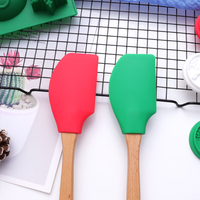 Ustensile de cuisine solide résistant à la chaleur, spatule de qualité alimentaire en Silicone