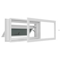 Ventanas de Aluminio con Doble Acristalamiento y Protección Solar, Tamaños Personalizados para Diseño Residencial, Venta al Por Mayor de Fábrica