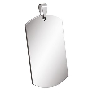 Ciondolo in Acciaio Placcato Oro 28x49mm con Motivo a Goccia d'Acqua, Graziosi Charm Religiosi con Perle, Placcatura in Oro 18K, Dimensione 25mm - Product Image 1