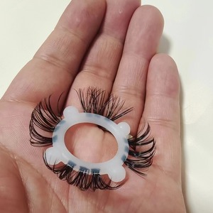 Anillo Vibrador de Silicona para Pene con Pelo Sintético, Estimulación para Adultos, Uso en Parejas, Diámetro Interior 2.0 cm - Product Image 3