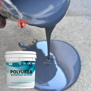 <span class=keywords><strong>YURU</strong></span> Offre Spéciale Vente en gros Caoutchouc imperméable Polyurea Revêtement de toit pour mur extérieur Polyurea Spray Revêtement imperméable - Product Image 1