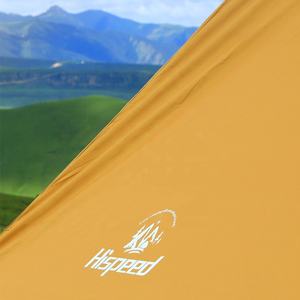 Tente de <span class=keywords><strong>camping</strong></span> HISPEED imperméable Wind Valley Pyramid pour <span class=keywords><strong>3</strong></span>-4 personnes, épaissie, pour la randonnée, les voyages en plein air, quatre saisons, montage rapide et automatique - Product Image 3