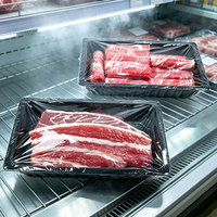 Barquettes en PP personnalisables avec film scellable pour barquettes à viande de supermarché et contenants alimentaires, boîte à lunch écologique