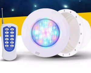 ABS <span class=keywords><strong>Cuerpo</strong></span> de la lámpara 12V DC/AC LED Luces subacuáticas para piscinas PAR56 Luces IP68 que cambian de color para iluminación de piscinas - Product Image 1