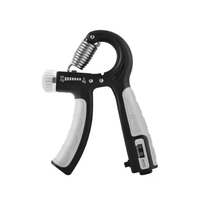 Pinza de conteo ajustable gimnasio Fitness fuerza mano agarre fortalecedor con contador