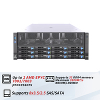 Servidores de Alto Rendimiento 4U para Entrenamiento de IA, Aprendizaje Profundo, HPC, Computación en la Nube, Virtualización, Centro de Datos, GPU