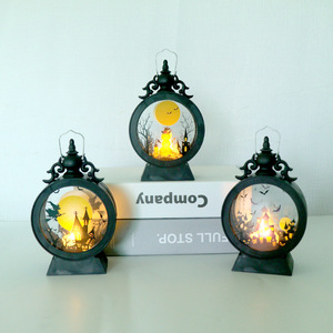 Lanterne suspendue vintage <span class=keywords><strong>à</strong></span> LED, style bougie électronique, portable, pour décoration intérieure et éclairage de fête - Product Image 3