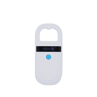 Tragbarer PVC-Hand mikrochips canner für Haustiere Mini-RFID-Lesegerät mit 125kHz und 134,2 kHz Frequenz-Tiertier-Mikrochip