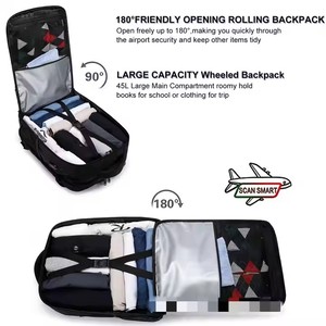 Borsa da Viaggio Multifunzionale Personalizzabile Impermeabile Dimensioni Cabina Bagaglio per Voli <span class=keywords><strong>Zaino</strong></span> per <span class=keywords><strong>PC</strong></span> <span class=keywords><strong>Portatile</strong></span> per Pendolari e Viaggi - Product Image 6