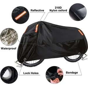 Factory Customized Bicycle Cover Waterproof 210D Set Windproof And Waterproof Bicycle Cover