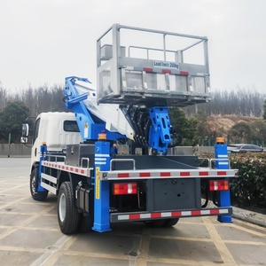 Camión con Plataforma de Trabajo Aéreo HOWO 4x2, Altura de Trabajo de 28 m, Capacidad de Carga de 200 kg, Camión con Elevador Aéreo - Product Image 5