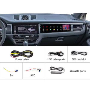Pantalla Co-Pilot Android 13 para Porsche Macan 2018-2023, Pantalla Táctil de 14.5 Pulgadas con CarPlay Inalámbrico y 4G, Actualización Plug-and-Play - Product Image 1