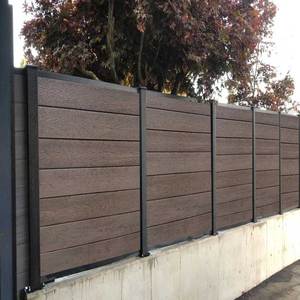 Recinzione per la Privacy Domestica Design Moderno Recinzione Modulare in Alluminio Metallo Orizzontale per Cortile - Product Image 3