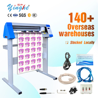 Cortadora de Etiquetas Automática Yinghe de 600 mm con Alimentación de Hojas, Máquina de Troquelado con Corte de Contorno, Plotter de Alta Precisión para Impresión Directa de Fábrica