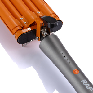 Rizador de Pelo RAF Anti-Quemaduras de 5 Barriles Iónico Ondulador Profundo Ancho con Calentamiento Rápido PTC Bobinador de Pelo Automático - Product Image 4