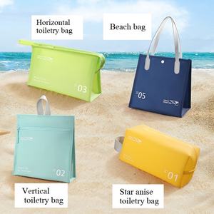 New Arrival Custom Multi-size <b>Makeup</b> Bag PVC <b>Makeup</b> Bag Logo Printing Jelly <b>Makeup</b> Artist Bag - Product Image 2