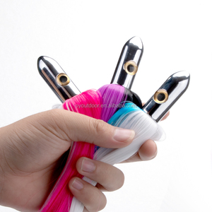 Señuelos <span class=keywords><strong>Iland</strong></span>, Señuelos Ilander Teasers, Señuelo Flasher con Ojos 3D, Cabeza de Latón Cromado, Falda de Nailon, Señuelo de Pesca de Atún de Gran Tamaño, Señuelo de Arrastre con Falda de Mylar - Product Image 5