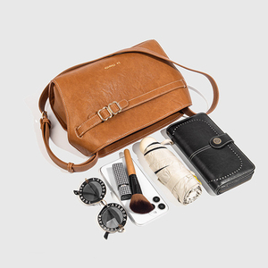 Sac à main en cuir tendance ZENOS pour femme, sac bandoulière élégant pour filles, sac cosmétique pour les trajets quotidiens - Product Image 4