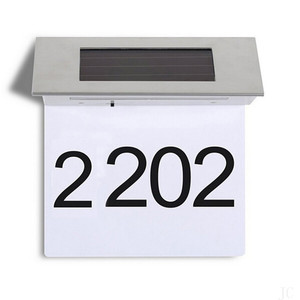 Đèn Nhấp Nháy Gắn Tường Hộp Thư Đèn Cửa Địa Chỉ Đèn Led Chiếu Sáng Đèn Năng Lượng Mặt Trời Dấu Hiệu Số Nhà - Product Image 3