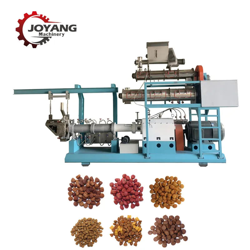 High Fresh Meat Content Pet Food Extruder Cat Food Making Machine Dog Food Production Line