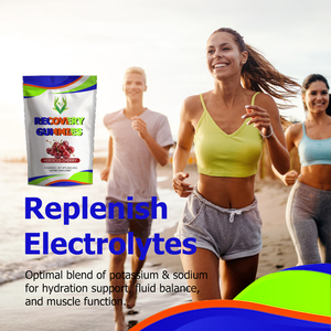 High Quality Recovery Gummies Support Muscle Recovery Gummies Fast Energy Supplements Electrolytes <b>Gummy</b> <b>Candy</b> - Product Image 3