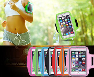 Fascia da braccio da corsa supporto sportivo impermeabile universale fascia da braccio da corsa per telefono cellulare - Product Image 4