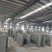 Coffrage en aluminium de dalle de colonne de mur de maison préfabriquée structurelle pour le bâtiment de construction en béton