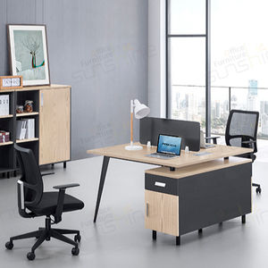Popular marca Sunshine serie FX estilo moderno <span class=keywords><strong>en</strong></span> forma <span class=keywords><strong>de</strong></span> <span class=keywords><strong>L</strong></span> MDF madera CEO <span class=keywords><strong>Escritorio</strong></span> <span class=keywords><strong>de</strong></span> oficina ejecutiva - Product Image 2