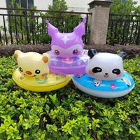 Siège gonflable pour bébé en forme de canard, pour jeux aquatiques d'été, pour enfants de 12 à 14 ans et plus, fabriqué en Chine
