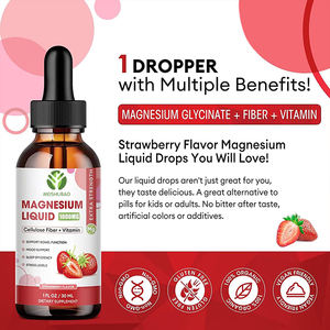 מחיר מבצע הנמכר ביותר טיפות מגנזיום טיפות מגנזיום גליצרט תוספת נוזל מגנזיום גליצינט טיפות - Product Image 2